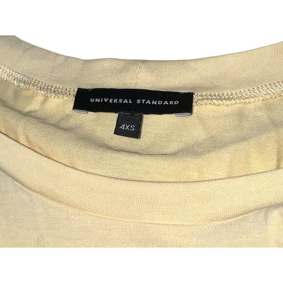 Universal Standard Crew Neck Short Sleeve Soft Baby T Shirt Sz 4XS (00-0 Womens) - Picture 5 of 7